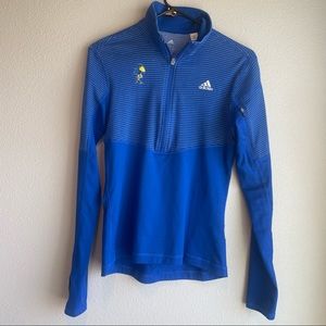 University of Kansas adidas 1/4 zip - KU